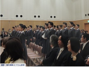 宝塚音楽学校第112期生卒業式2